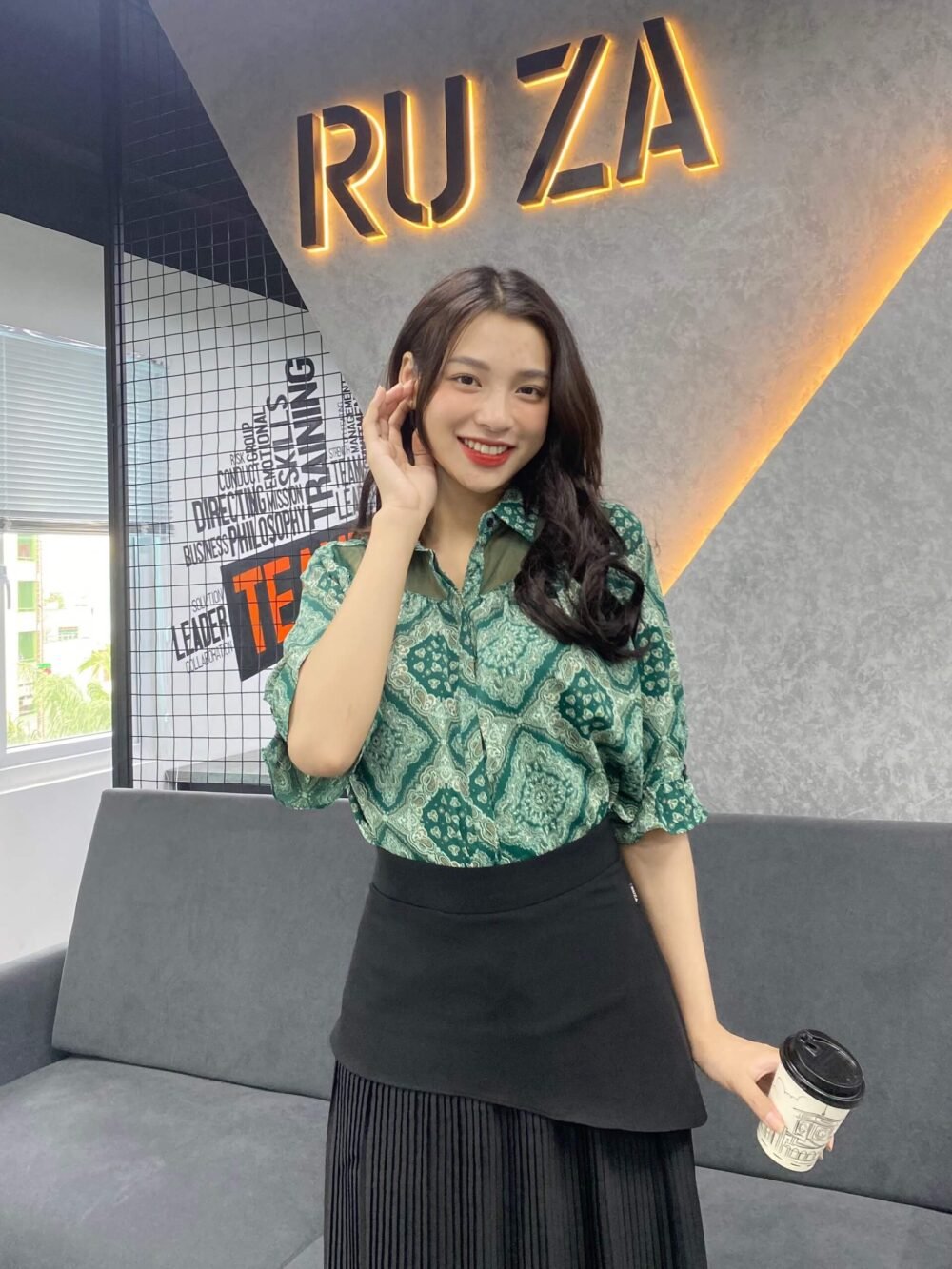 Áo Sơ Mi Tay Lỡ Kiểu - AL 22 66 - Ảnh 7