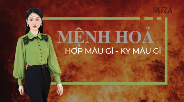 Mệnh hỏa hợp màu gì