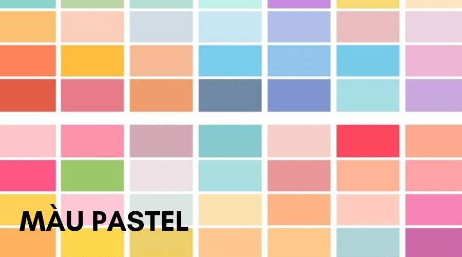 Lý tự color pastel được ưa chuộng