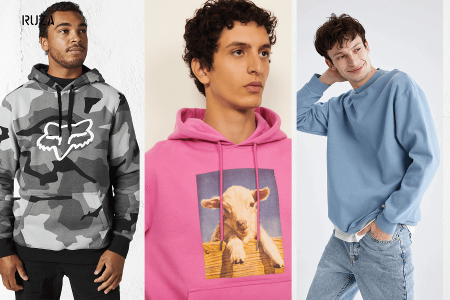 Các gợi ý phối đồ sweatshirt cho nam