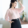 Áo Sơ Mi Tay Dài Oversize – Hồng Phấn – AD 3005-2 9 Áo sơ mi AD 3005-1 hồng phấn pc3