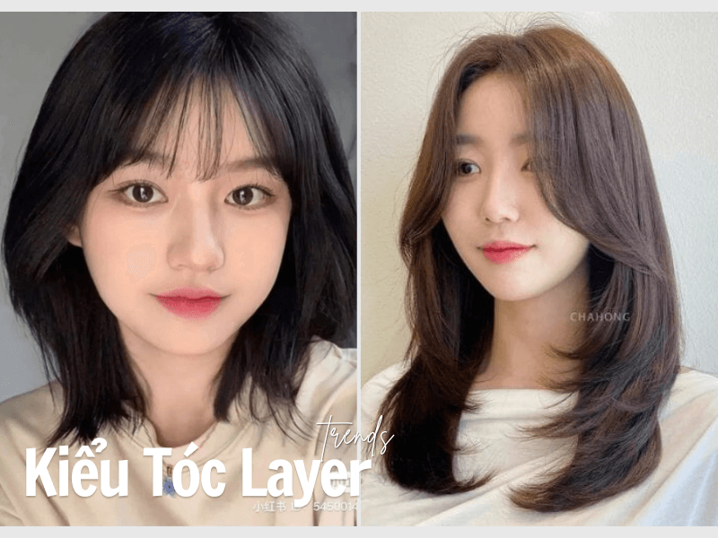 Top 50 kiểu tóc mái thưa Hàn Quốc đẹp nhất năm 2018 - Tóc giả LUXY