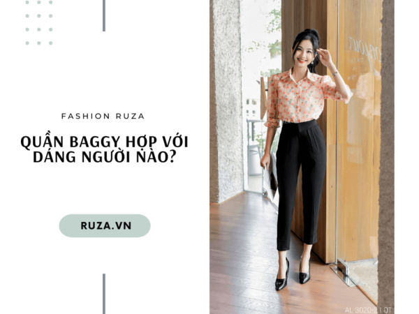 Quần Baggy hợp với dáng người nào?