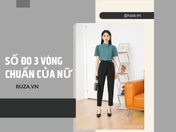 Số đo 3 vòng chuẩn của nữ