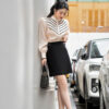 Áo Sơ Mi Tay Dài Kiểu - Be - AD 3027-2 10 Áo sơ mi AD 3027-2 be pc1