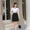Áo Sơ Mi Tay Ngắn Kiểu - Sọc Đỏ - AN 3034-1 12 Áo sơ mi tay ngắn AN 3034-1 pc1