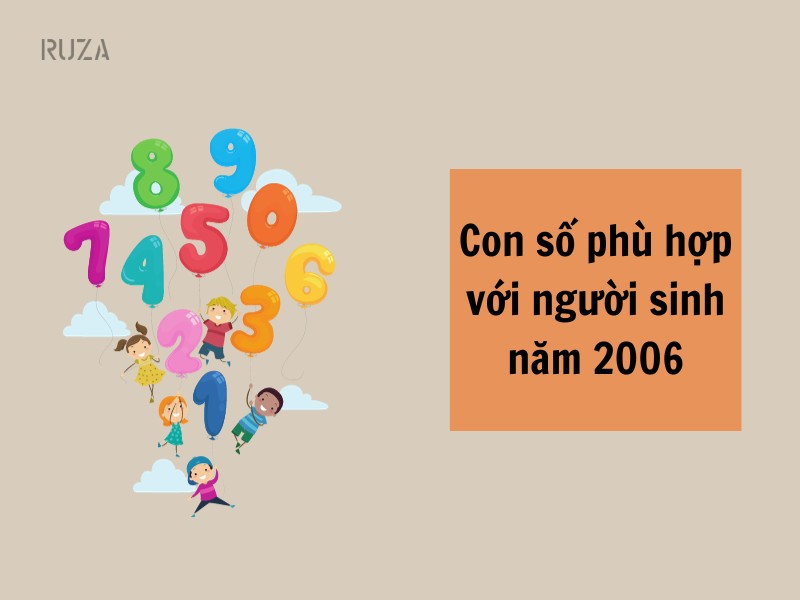 Số may năm cho những người sinh vào năm 2006