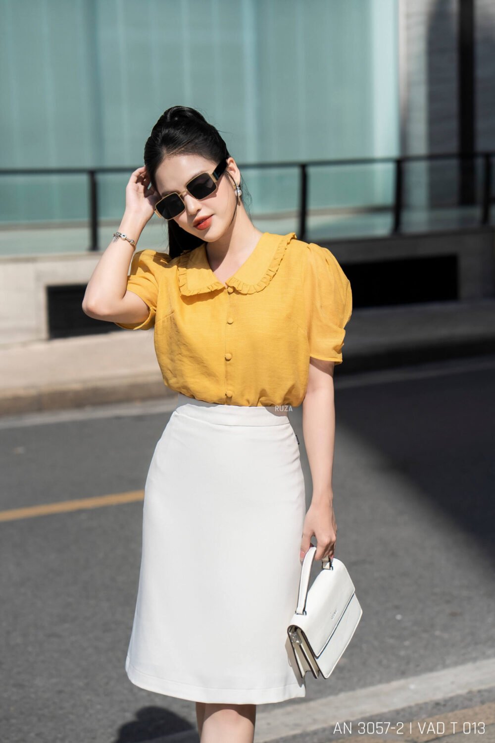 Áo sơ mi tay ngắn AN 3057-2 pc3