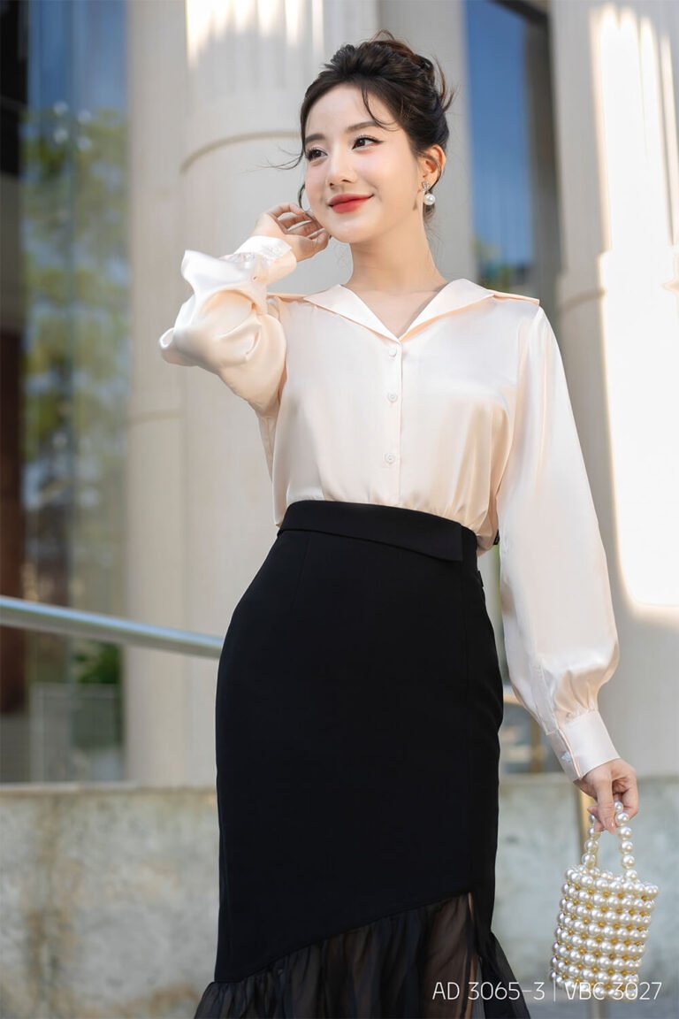 Áo sơ mi tay dài AD 3065-3 kem pc1