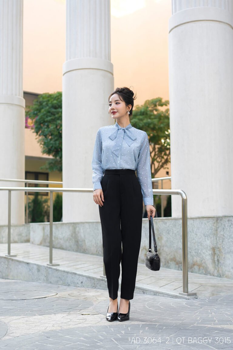 Áo sơ mi tay dài AD 3064-2 xám hoa pc2