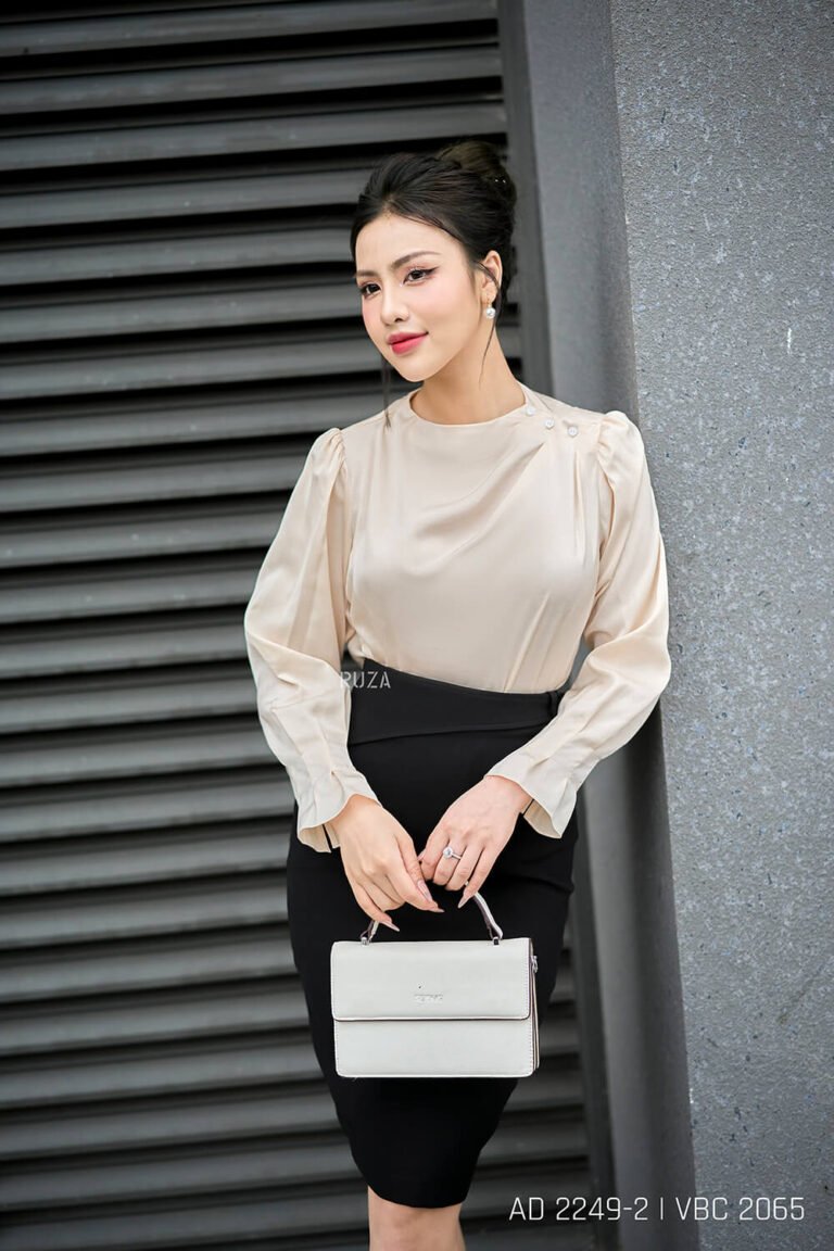 Váy bút chì 2065 đen 3