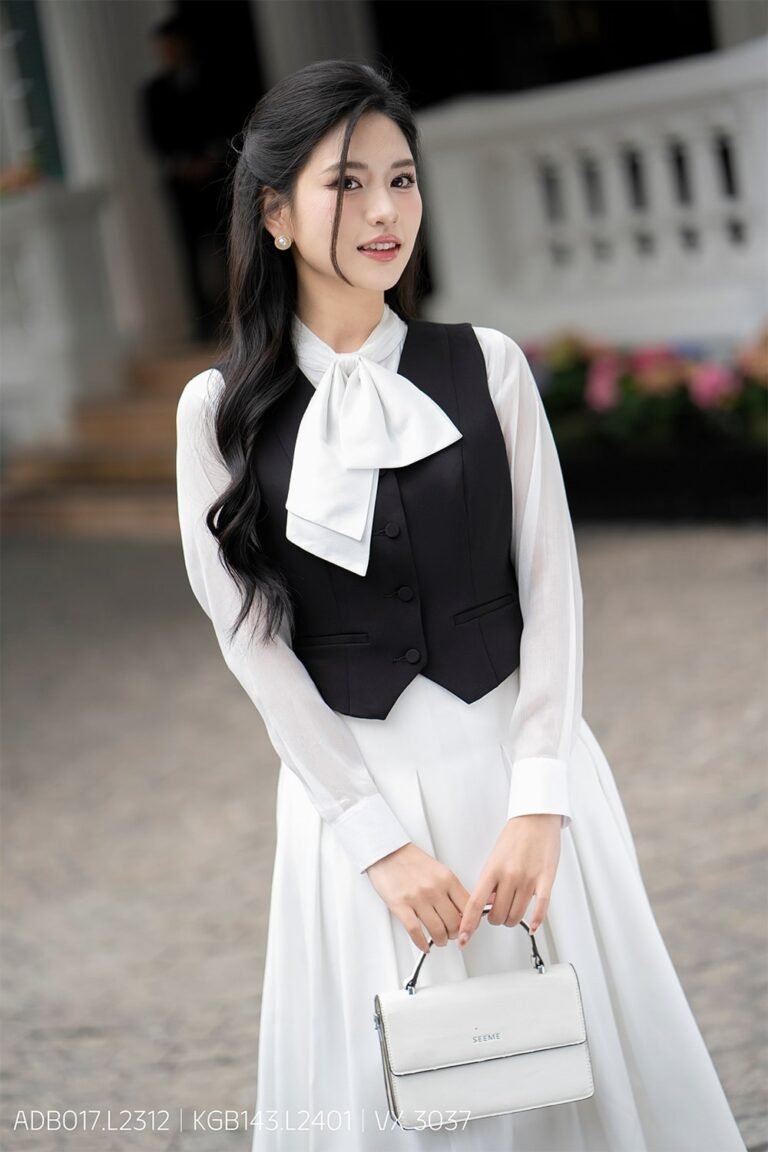 Áo gile KGB143 đen pc4