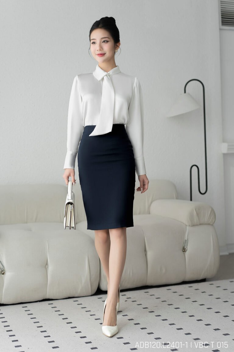 Áo sơ mi tay dài ADB120 trắng pc1