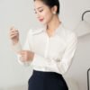 Áo sơ mi tay dài ADB124 trắng pc4