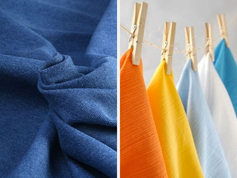 Chất Vải Nào Mặc Mát Nhất? 10+ Loại Vải Thoải Mái Mùa Hè 11 Vải Denim - Vải thun lạnh