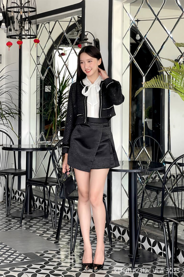 Áo khoác tweed KTF011 pc1