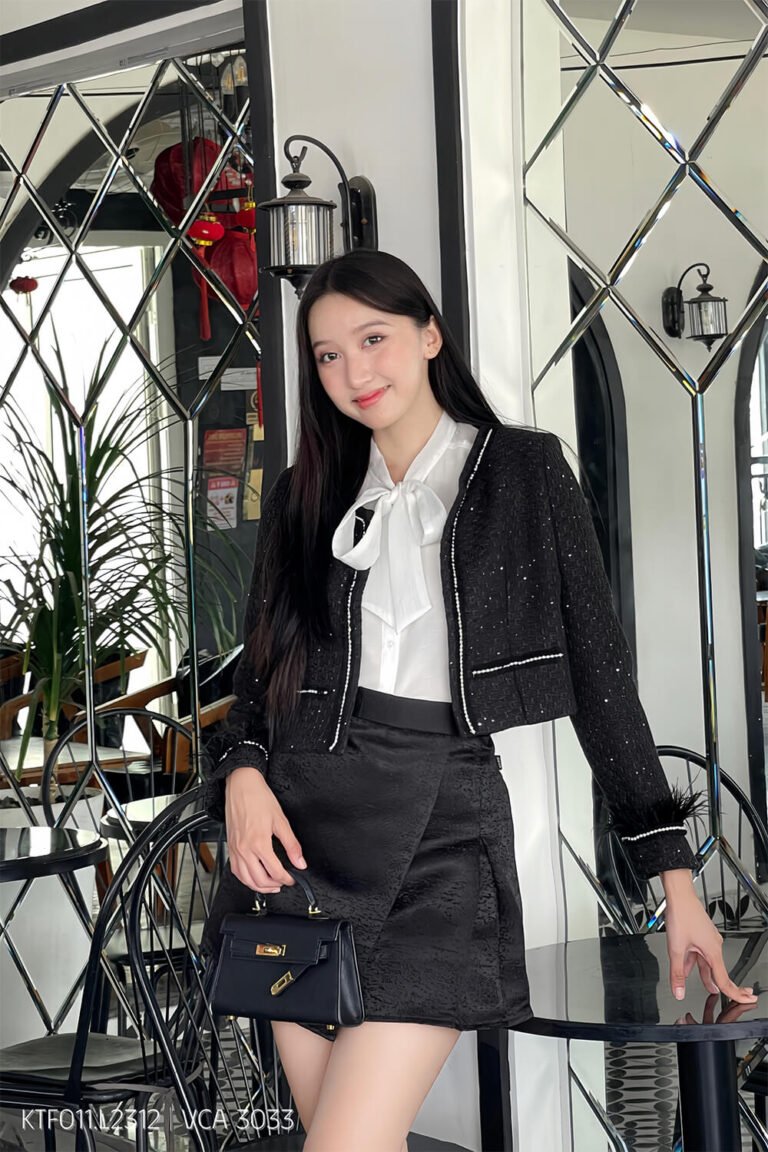 Áo khoác tweed KTF011 pc2