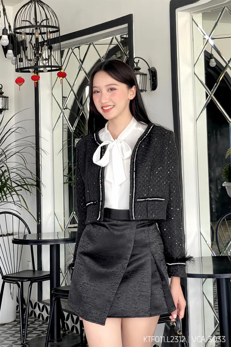 Áo khoác tweed KTF011 pc3