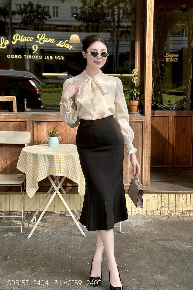 Áo sơ mi tay dài basic ADB157 da pc3