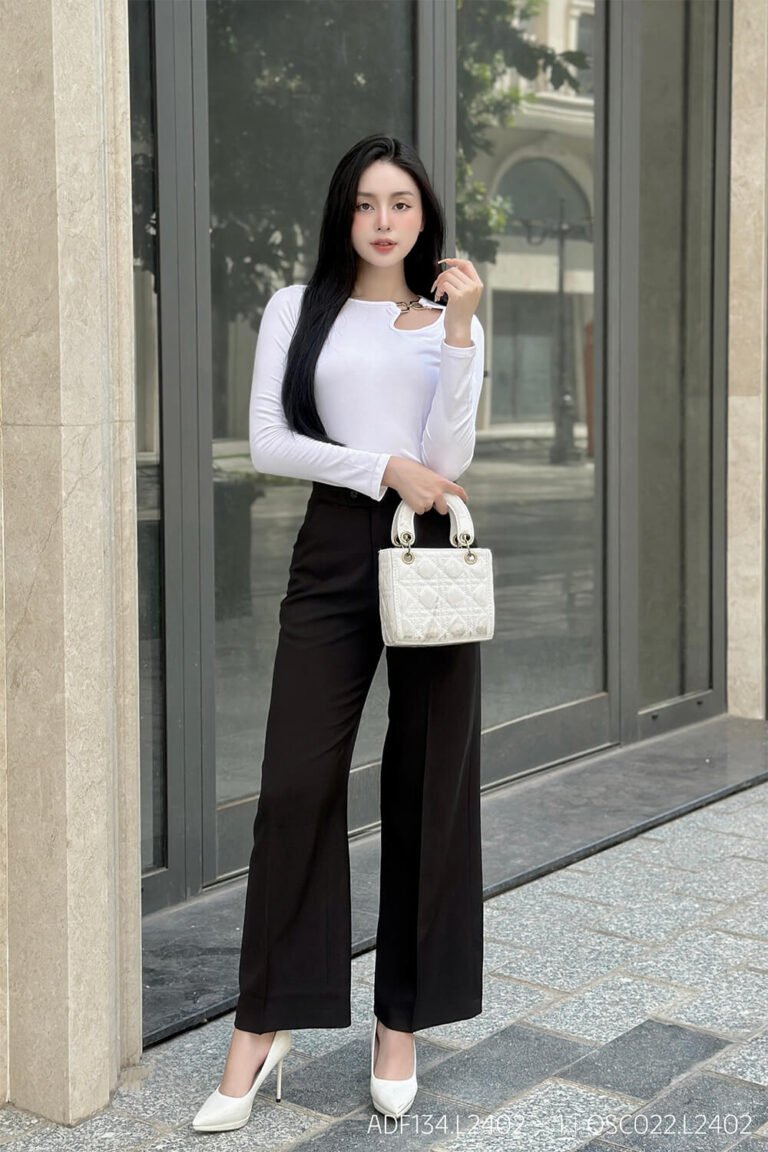 Áo sơ mi tay dài ADF134 trắng pc1