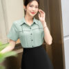 Áo Sơ Mi Tay Ngắn Basic - (Có 3 Màu) - ANB151.L2404 16 Áo sơ mi tay ngắn ANB151 xanh pc4