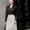 Áo Sơ Mi Tay Dài Basic - (Có 3 Màu) - ADB175.L2405 21 Áo sơ mi tay dài basic ADB175 đen pc3