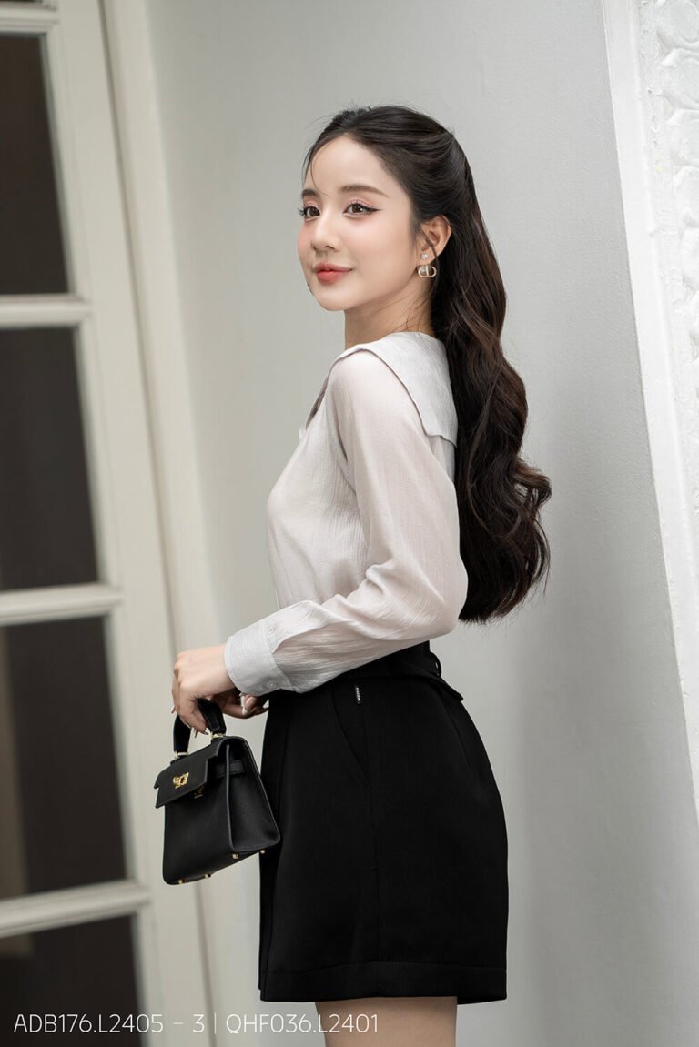 Áo sơ mi tay dài ADB176 xám pc2