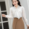 Áo Sơ Mi Tay Dài Basic - (Có 3 Màu) - ADB178.L2405 16 Áo sơ mi tay dài basic ADB178 trắng pc4