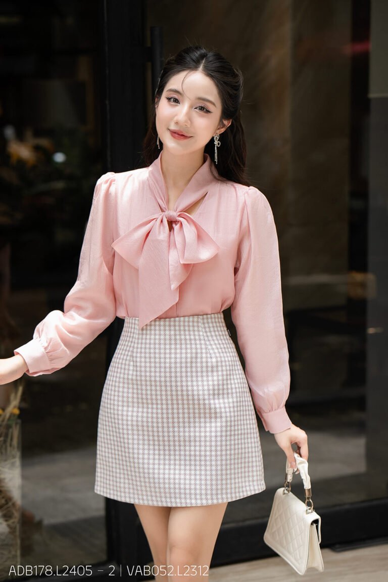 Áo sơ mi tay dài basic ADB178 trắng pc1