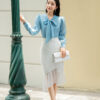 Áo Sơ Mi Tay Dài Basic - (Có 3 Màu) - ADB178.L2405 22 Áo sơ mi tay dài basic ADB178 xanh pc2