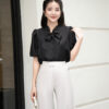 Áo Sơ Mi Tay Ngắn Basic - (Có 3 Màu ) - ANB177.L2405 22 Áo sơ mi tay ngắn basic ANB177 đen p2