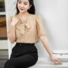 Áo Sơ Mi Tay Ngắn Basic - (Có 3 Màu ) - ANB177.L2405 18 Áo sơ mi tay ngắn basic ANB177 vàng nâu p1