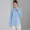Áo sơ mi tay dài oversize ADO187 xanh pc2