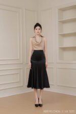 Áo tay ngắn kiểu ANF 195 be pc1