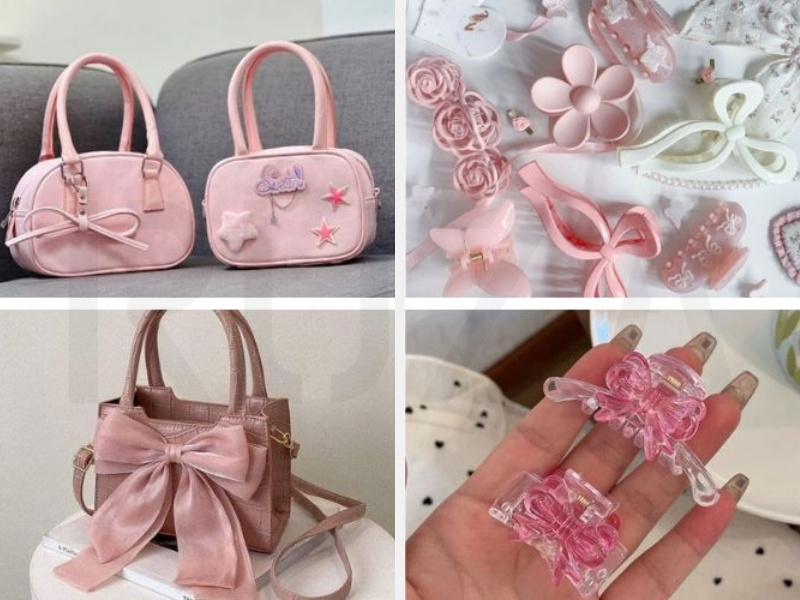 10+ Trang Phục Phong Cách Coquette Ngọt Ngào Cho Nàng 20 Túi xách và phụ kiện Coquette