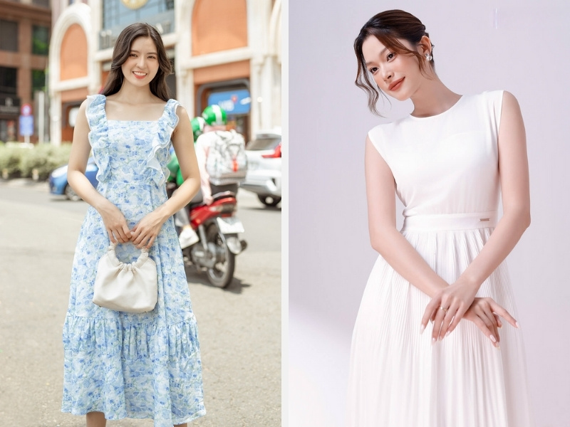 2/9 Nên Mặc Gì Đi Chơi? Gợi Ý Trang Phục Phong Cách Và Thoải Mái 15 Váy hai dây