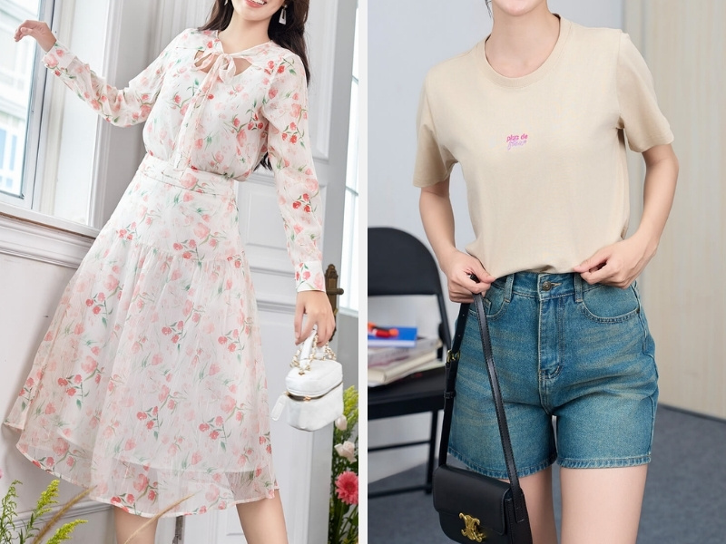 2/9 Nên Mặc Gì Đi Chơi? Gợi Ý Trang Phục Phong Cách Và Thoải Mái 16 Đầm hoa nhí