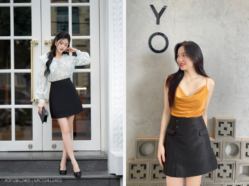 2/9 Nên Mặc Gì Đi Chơi? Gợi Ý Trang Phục Phong Cách Và Thoải Mái 19 Váy chữ A hoặc áo hai dây