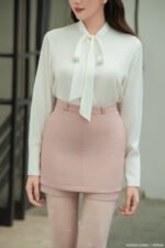 Áo sơ mi tay dài basic ADB206 trắng pc1