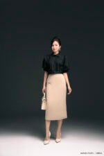 Áo sơ mi tay ngắn ANF202 đen pc1