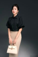 Áo sơ mi tay ngắn ANF202 đen pc4