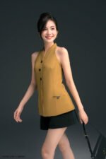 Áo sơ mi tay ngắn ANF204 xanh Olive pc2