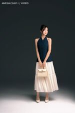 Áo sơ mi tay ngắn ANF204 xanh đen pc3