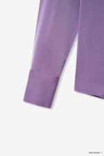 Áo Sơ Mi Tay Dài Basic ADB218 tím 2D pc4