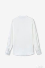 Áo sơ mi tay dài basic ADB218 trắng pc2