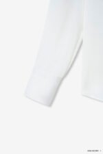 Áo sơ mi tay dài basic ADB218 trắng pc3