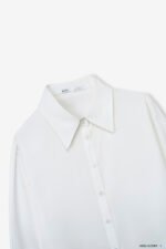 Áo Sơ Mi Tay Dài Basic ADB215 trắng 2D pc1