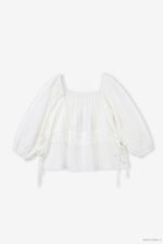 Áo Sơ Mi Tay Lỡ Kiểu – ALF212 trắng 2D pc1