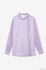 Áo sơ mi tay dài basic ADB211 tím 2D pc2