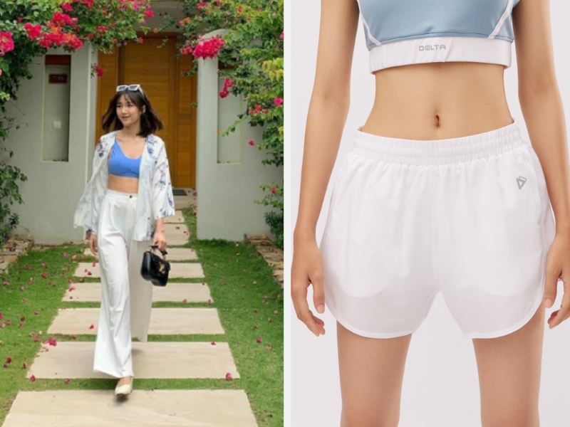Áo Bra Không Dây Là Gì? Bí Quyết Chọn & Phối Đồ Hoàn Hảo 17 Bra thể thao không dây, với quần short